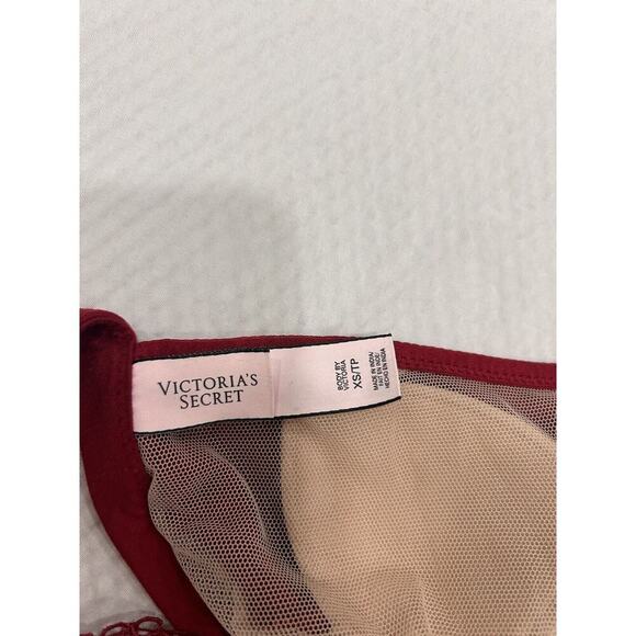 Victoria's Secret Women’s XS Lot of 2 Lace Bralettes Front Closure Blue/Red Pads - Picture 10 of 13